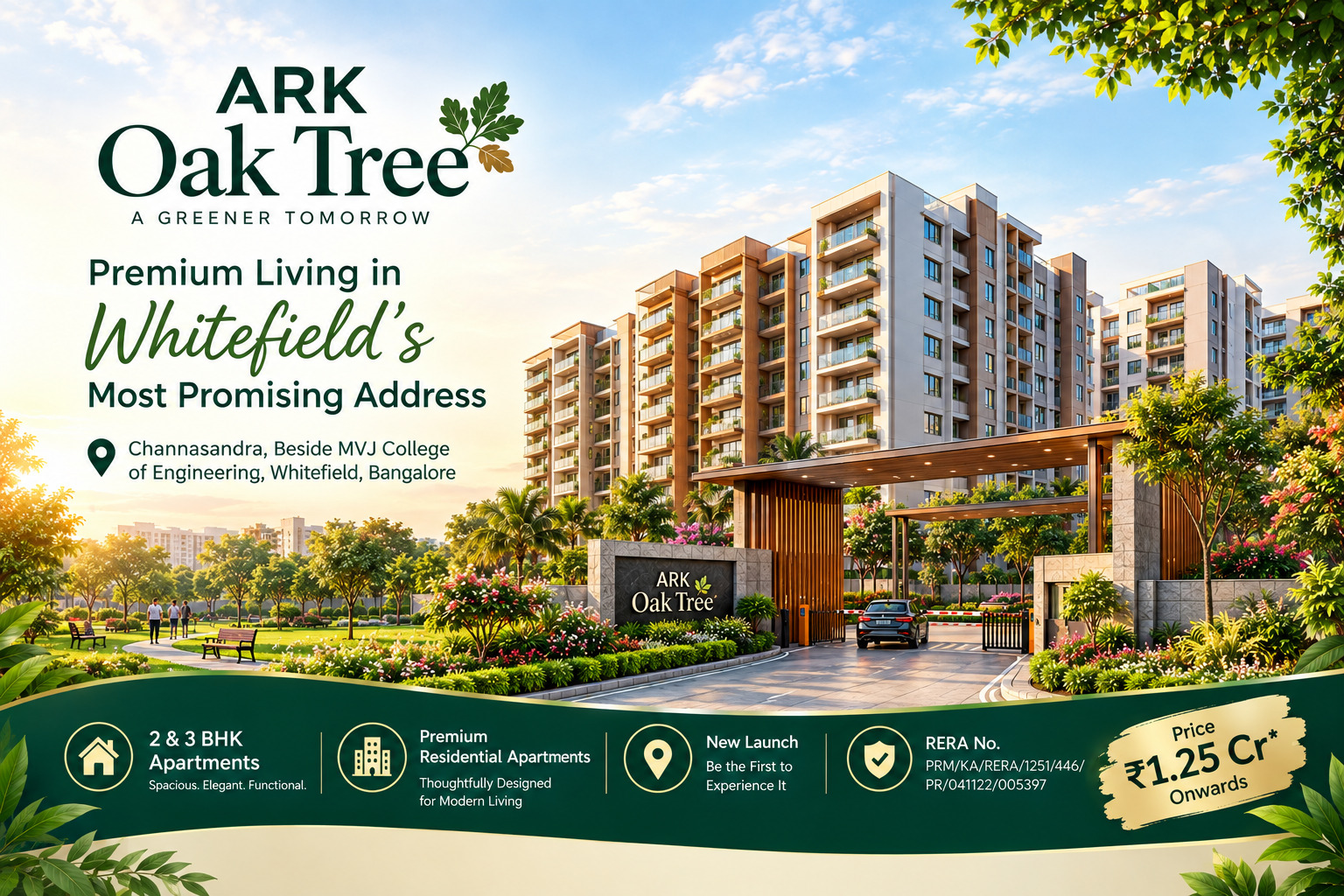 ARK Oak Tree - Premium Apartments Bangalore